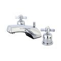 Kingston Brass KB8921ZX 8" Widespread Bathroom Faucet, Polished Chrome KB8921ZX